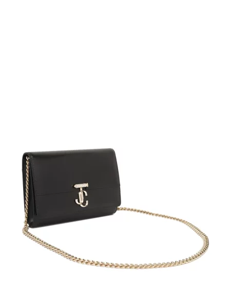 Geantă plic Jimmy Choo negru