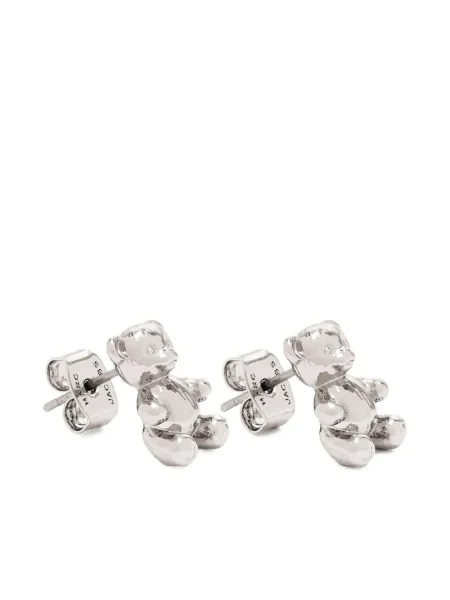 Cercei Marc Jacobs teddy argintiu