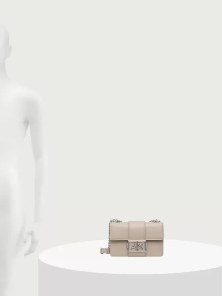 ARMANI EXCHANGE Válltáska JODIE krém bézs
