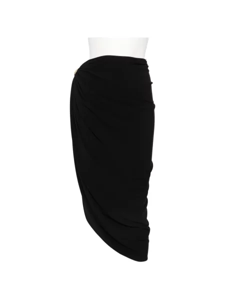 Fustă Sportmax asimetrică negru