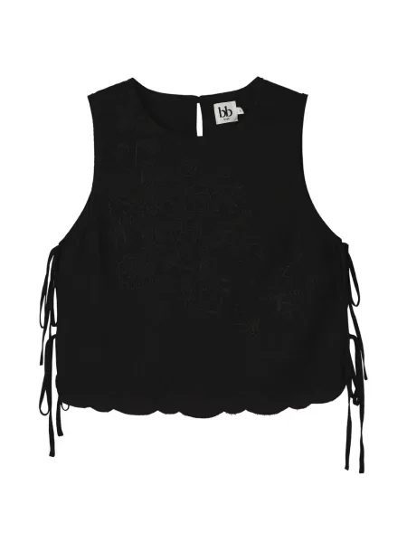 Bluză B+ab cu model floral negru