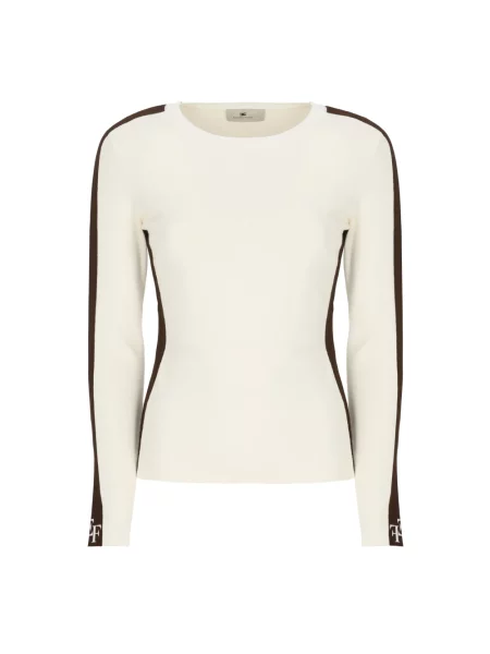 Top Elisabetta Franchi biały