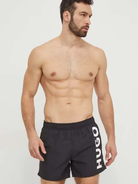 Плувни шорти HUGO ABAS черно