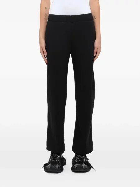 Pantaloni Fax Copy Express alergare cu cordon negru