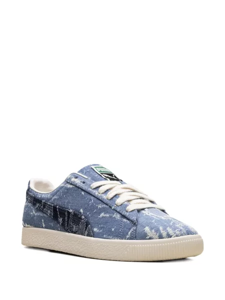 Sneakerși Puma Clyde albastru