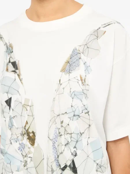 Tricou Mm6 Maison Margiela alb