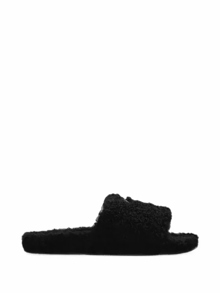 Papuci tip mules Balenciaga negru