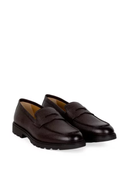 Pantofi loafer Henderson Baracco din piele maro