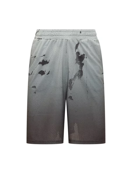 Spodenki sportowe 44 Label Group z siateczką szare
