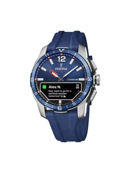 FESTINA Digitální hodinky Smartwatch Connected' modrá