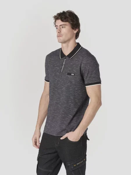 KOROSHI Tricou negru alb