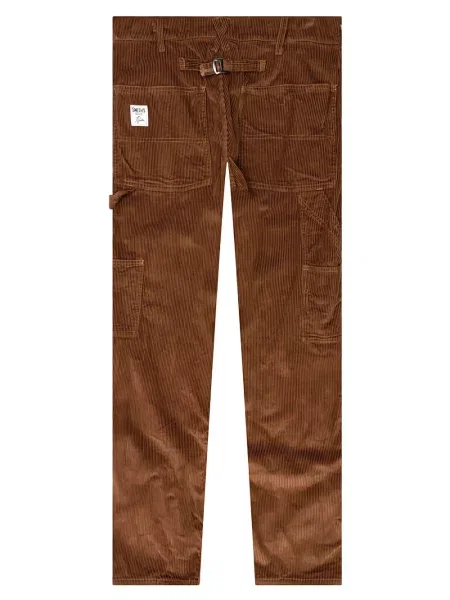 Pantaloni Needles de catifea cord maro