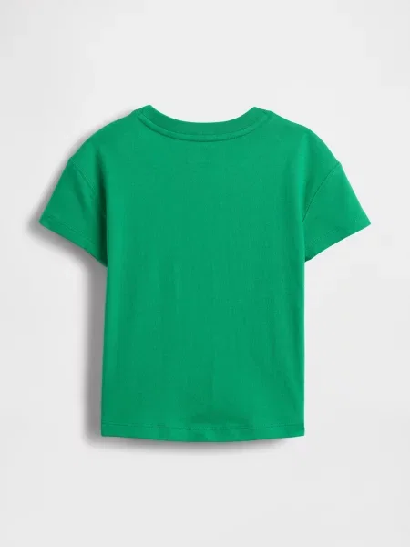 Tricou copii Gap verde