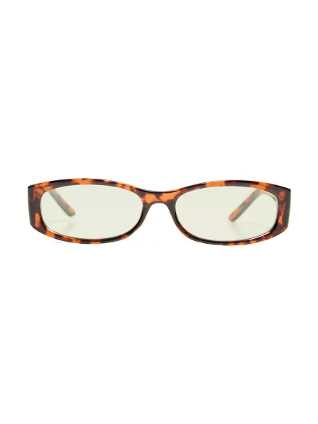 Bershka Ochelari de soare coniac / închis maro