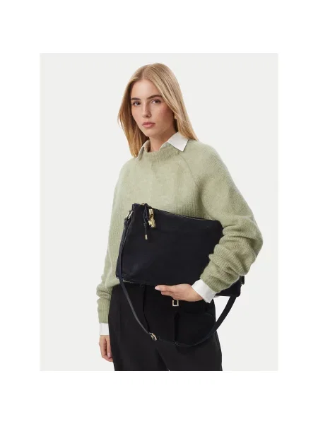 Kabelka Furla Debby M Hobo Tmavomodrá