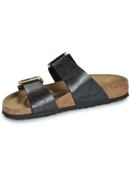 Šľapky Birkenstock s prackou hnedá