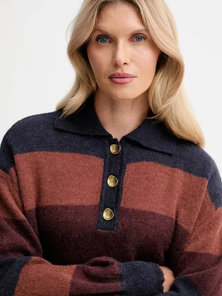 Светр із додаванням вовни Sessun синій