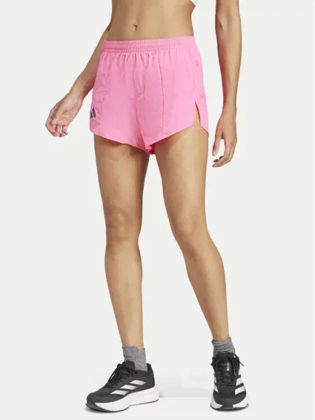 ADIDAS PERFORMANCE Športne hlače Adizero Essentials svetlo / črna roza