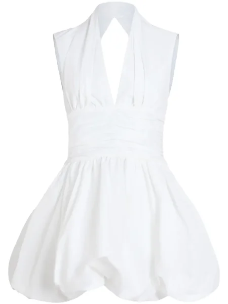 Rochie mini Patou de costum alb