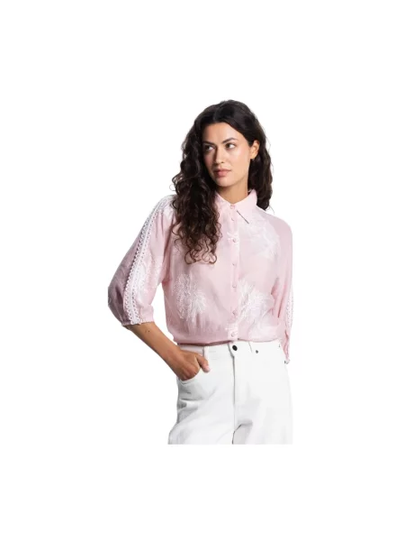 Koszula Jansen Amsterdam różowa