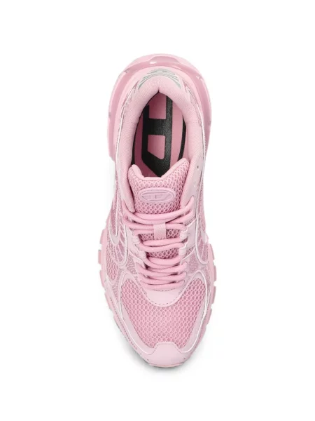 Sneakerși Diesel plasă roz