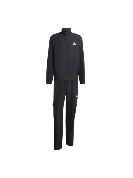 ADIDAS SPORTSWEAR Costum de trening negru alb