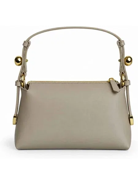 Armani Exchange crossbody kabelka dámska z imitácie kože béžová