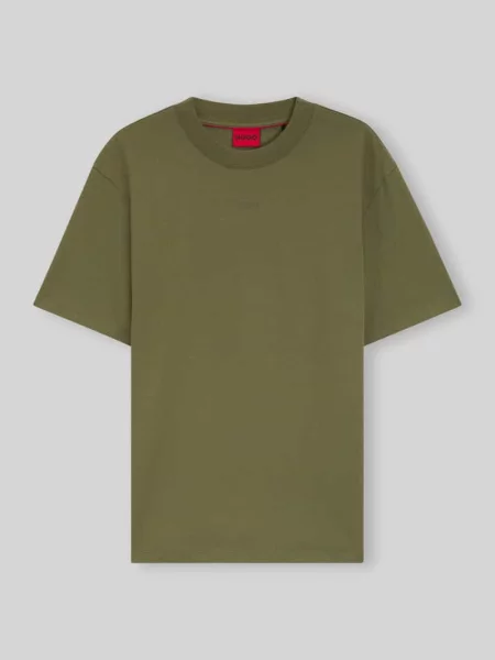 HUGO T-shirt Dapolino zielona