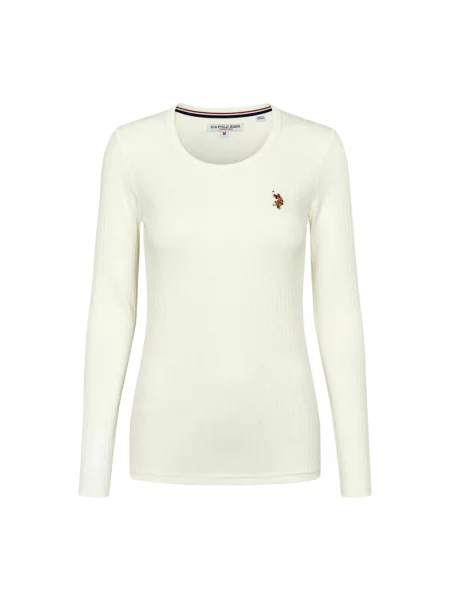 U.S. POLO ASSN. Tricou alb