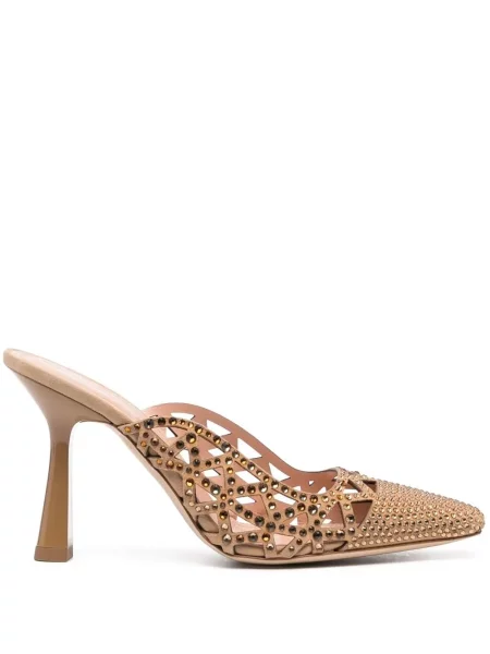 Papuci tip mules Alberta Ferretti