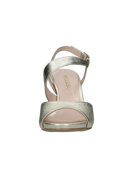 Pantofi Melluso auriu