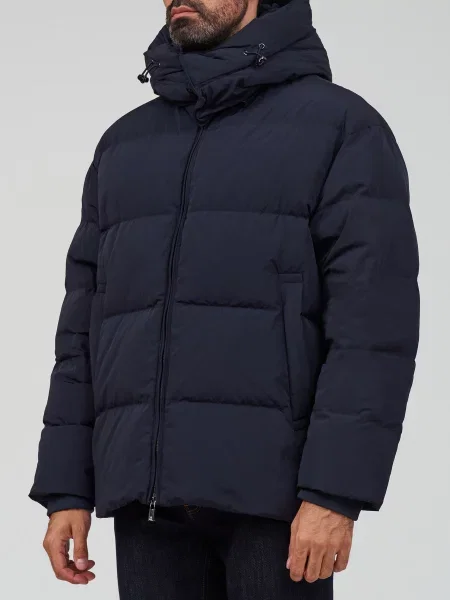 Пуховик Emporio Armani синій