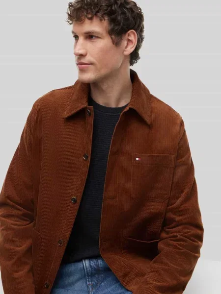 Koszula casualowa z czystej bawełny o kroju regular fit Tommy Hilfiger beżowa