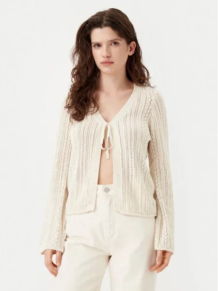 Pieces Кардиган Nuka бежевий
