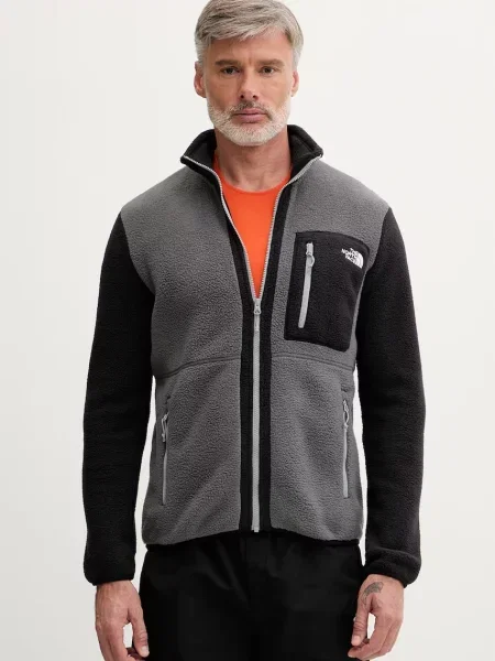 The North Face bluza termoaktywna Yumiori szara