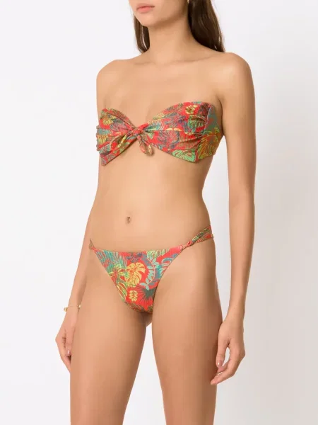 Bikini Amir Slama z nadrukiem czerwony