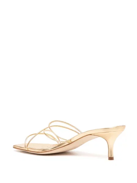 Sandale Manolo Blahnik auriu