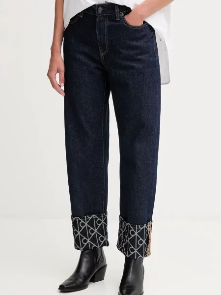 Džíny Calvin Klein Jeans medium waist