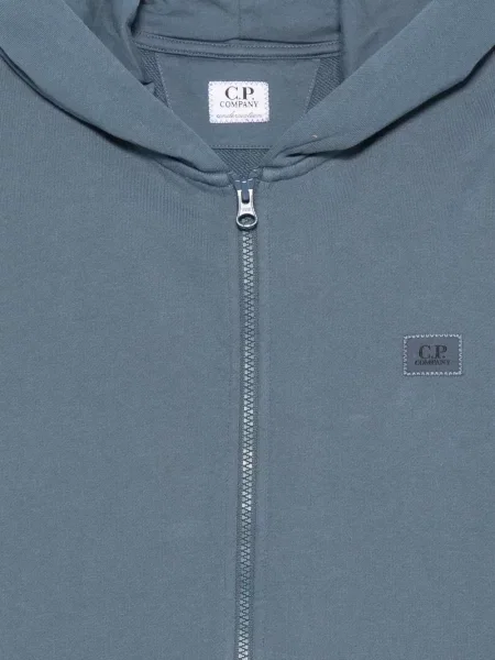 Bluza z kapturem dziecięca C.p. Company niebieska