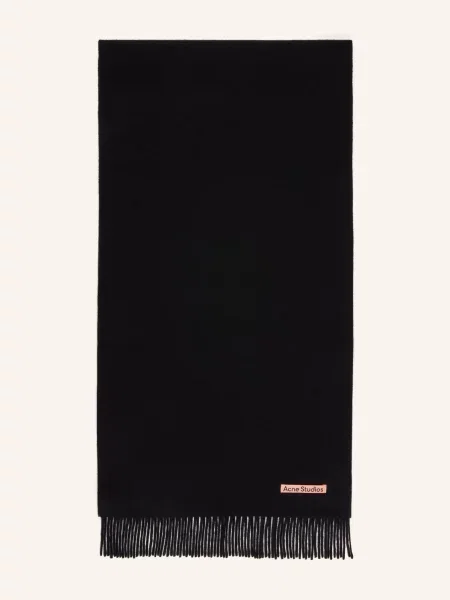 Šál Acne Studios černý