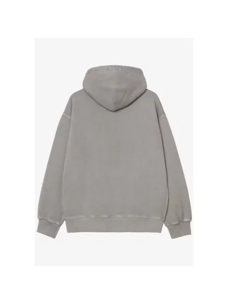 Bluza z kapturem Carhartt Wip z kapturem szara