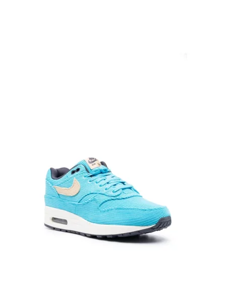 Sneakersy Nike Air Max 1 sztruksowe niebieskie