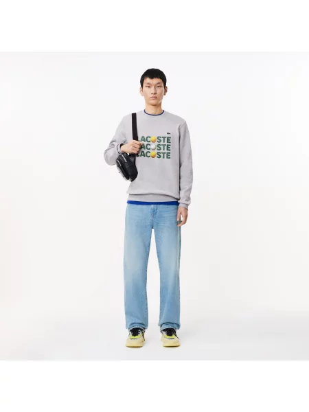 Lacoste Bluza Lacoste szara