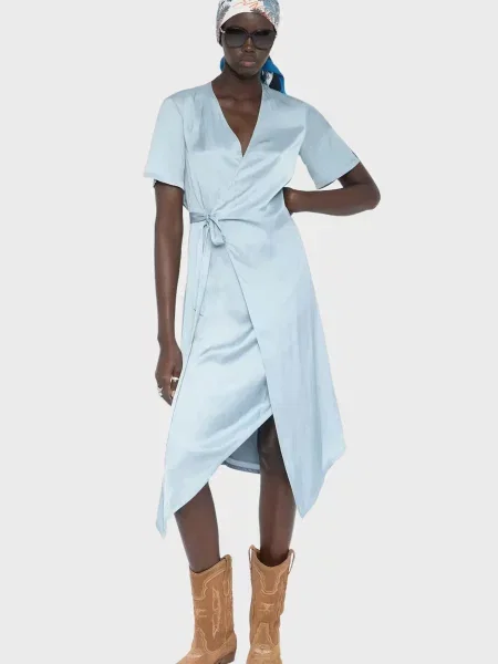 Платье Zadig&voltaire голубое