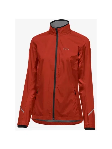 Kurtka Gore Wear R3 Częściowa GORE-TEX INFINIUM™ Jasnoczerwona XL czerwona