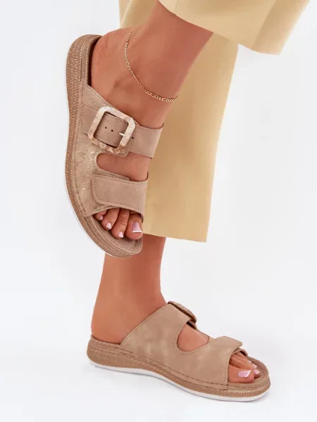 Copati Inblu na ježka bež