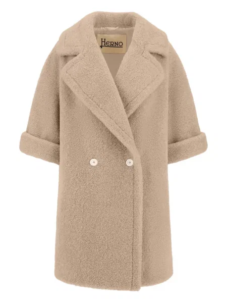 Krótki płaszcz Herno dwurzędowy