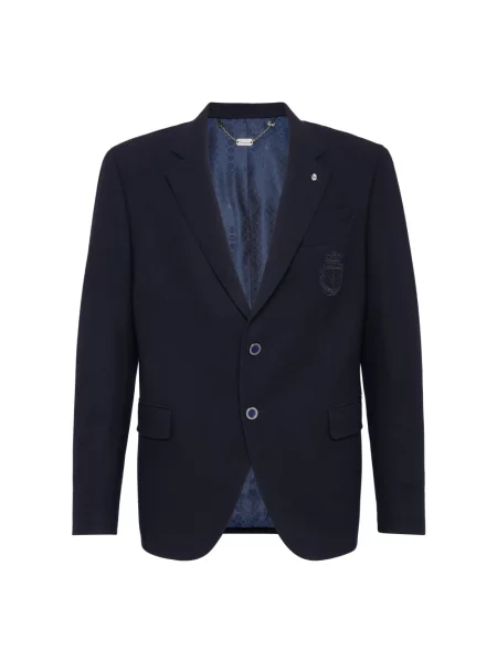 Marynarka Billionaire wełniana niebieska