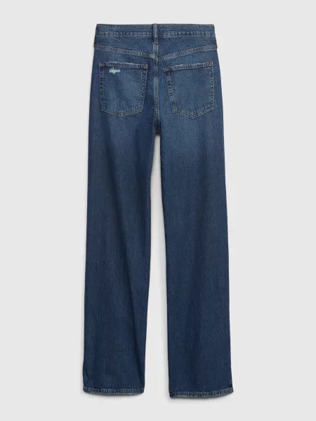 Pantaloni copii Gap gri