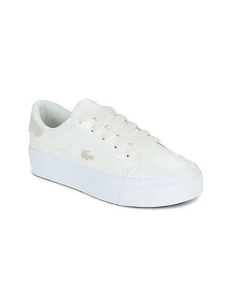 Superge Lacoste Ziane s platformo bela